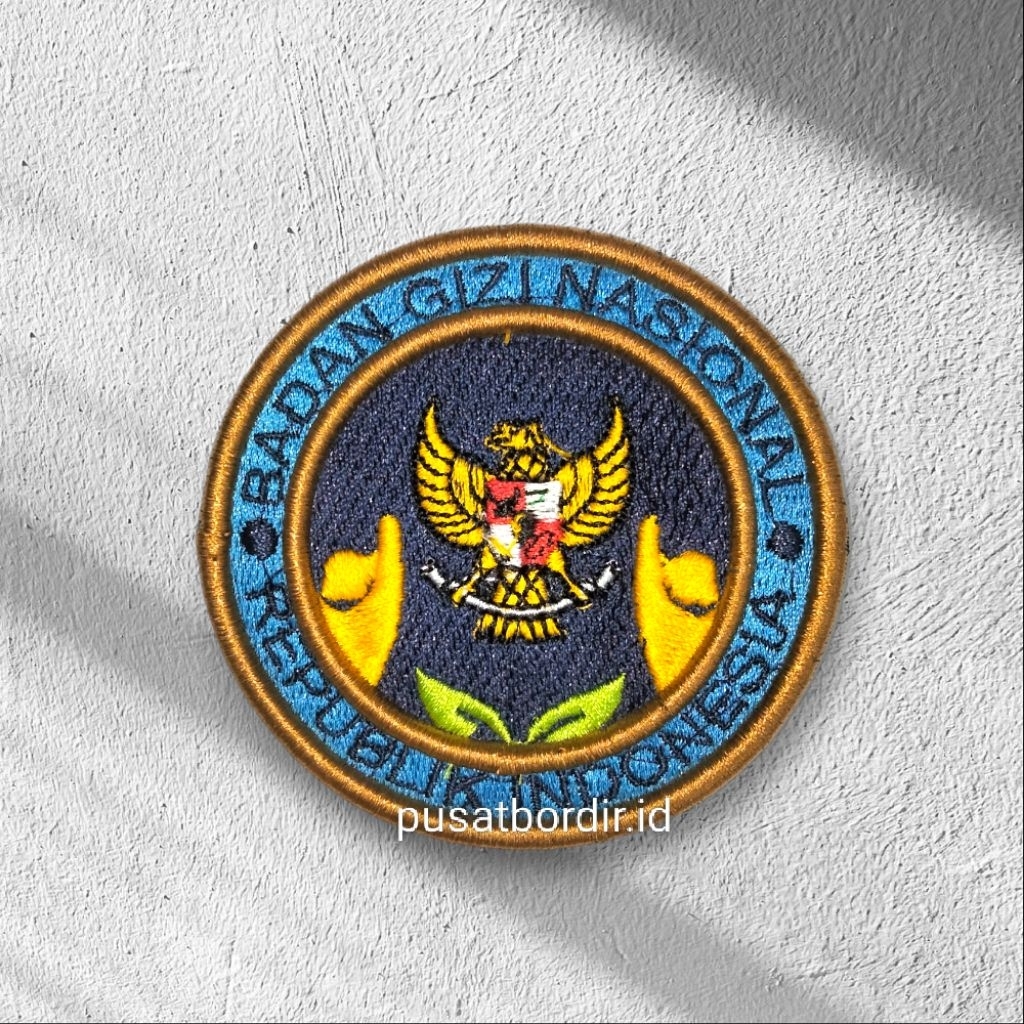 LOGO BGN (BADAN GIZI NASIONAL) TIMBUL/3D