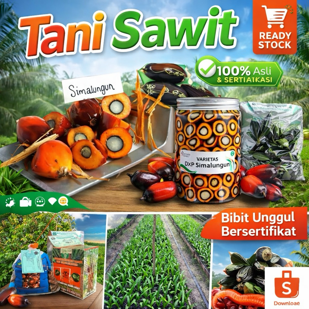 Bibit Kecambah Kelapa Sawit Simalungun DXP Unggul | Bersertifikat Asli PPKS