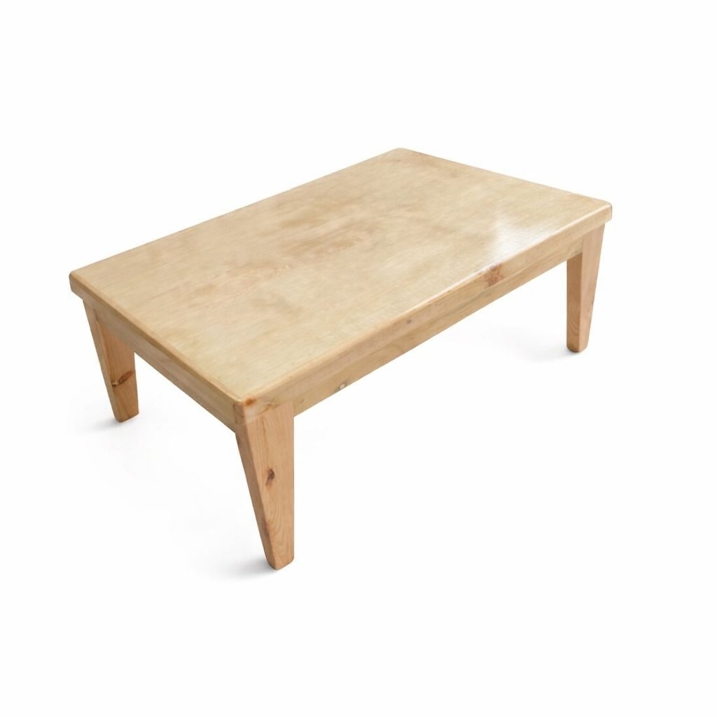 Meja lesehan, PLT 80X50X30, Meja belajar lesehan, Meja murah, Meja makan lesehan, Meja lesehan kayu,