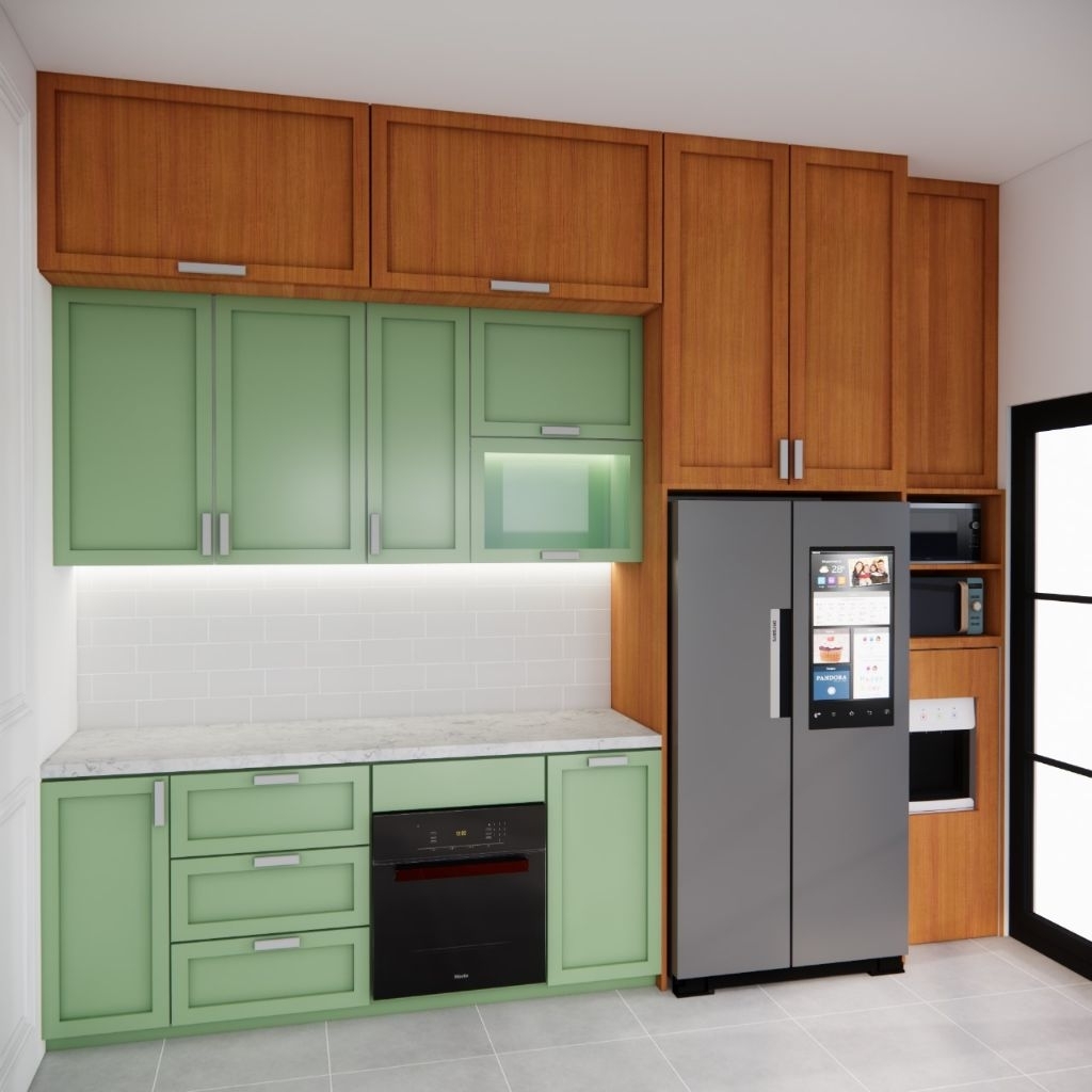 Kitchen set Lemari Dapur Lemari Kulkas Lemari Dispenser Mr Y