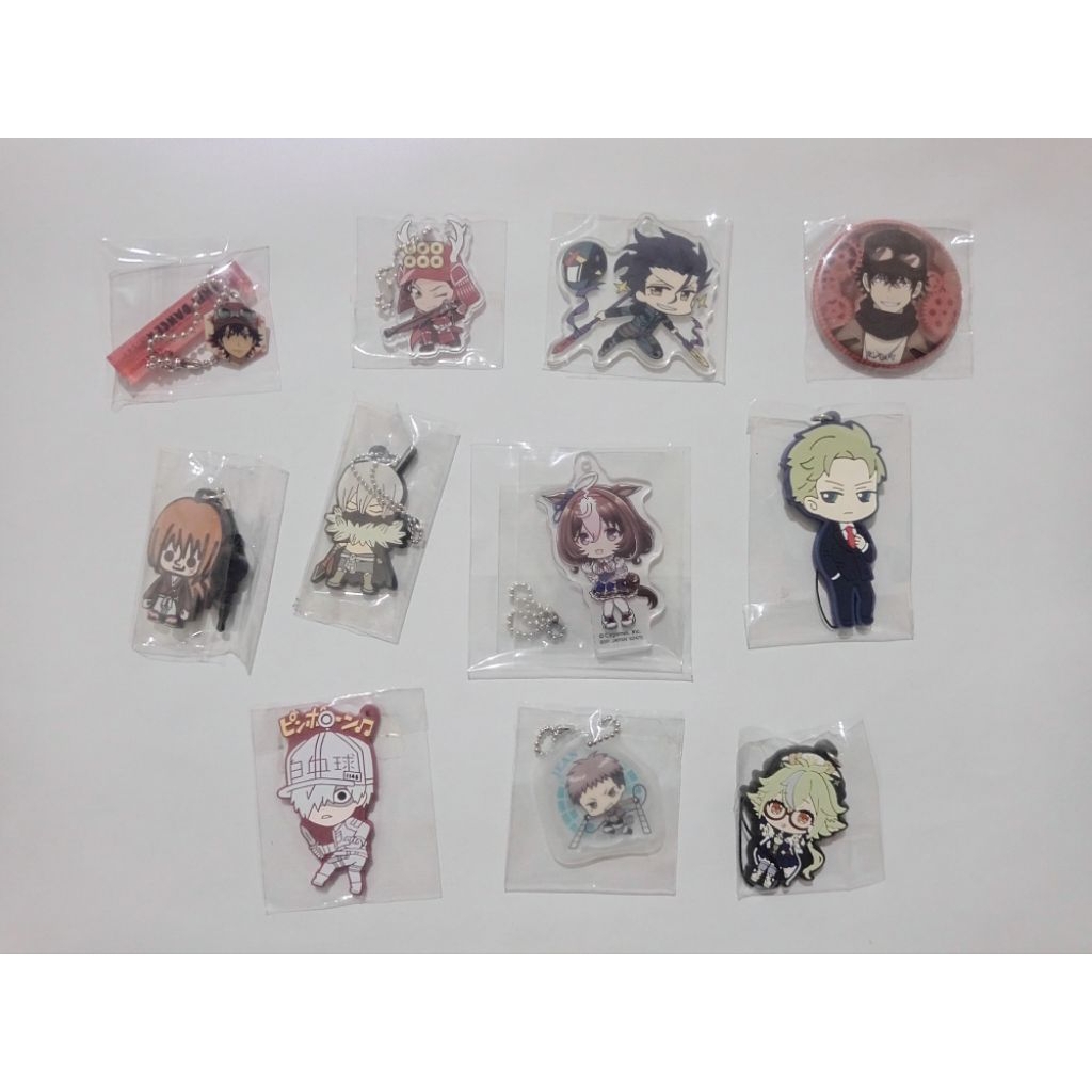 (Updated) Mix Anime Merch Cells at Work, Umamusume, Genshin Impact, Fate Grand Order, Sket Dance, Sp