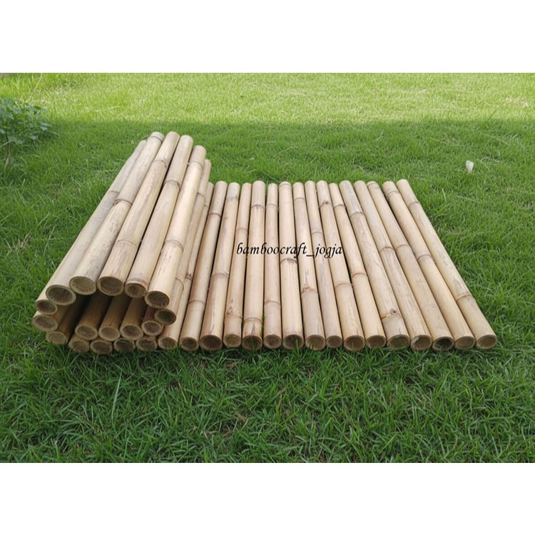 pagar  bambu apus utuh gulung 100 x 200 cm