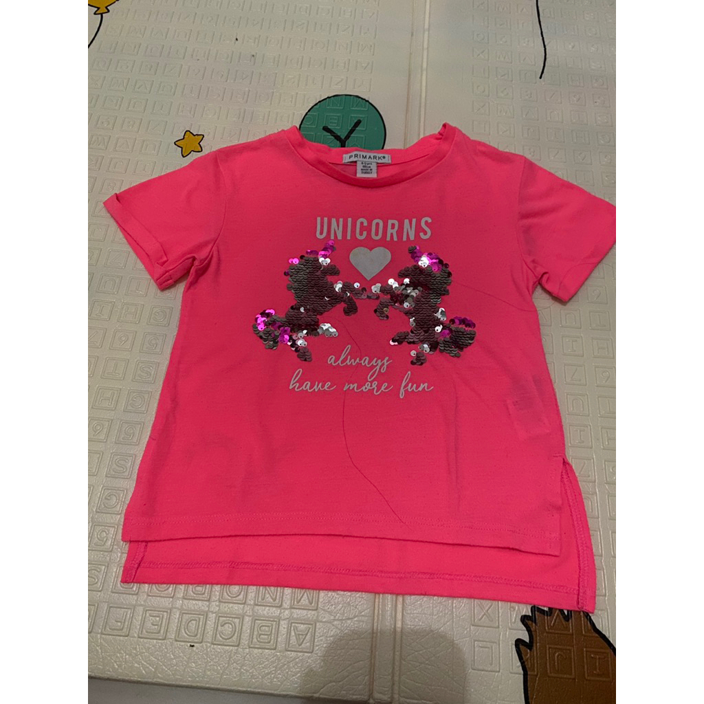 Preloved Baju Atasan Primark Anak Sequin