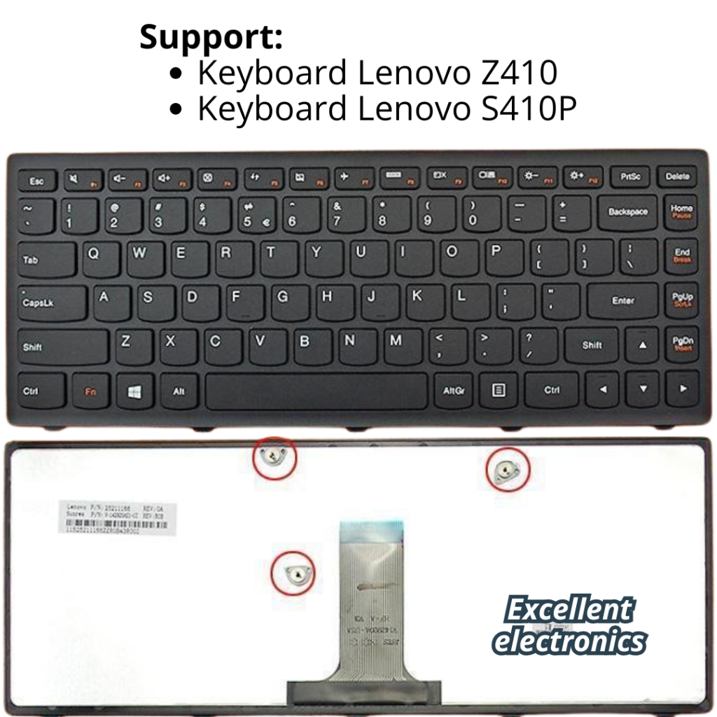 Keyboard Lenovo IdeaPad Z410, Keyboard Lenovo S410P new