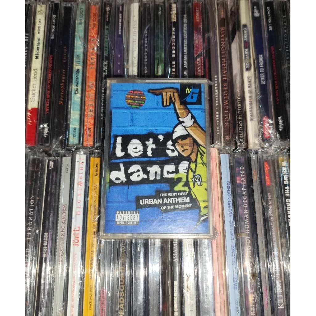 Kaset Let's Dance - Mariah Carey, 50 Cent, 2Pac, Will Smith, Nelly, Ja Rule, Kanye West, Warren G, A