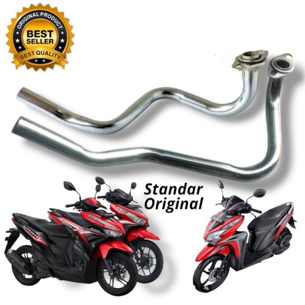 Leher knalpot standar VARIO 125 OLD, VARIO 125 LED, VARIO 110 KARBU, VARIO 150 OLD/LED, Pipa leher k