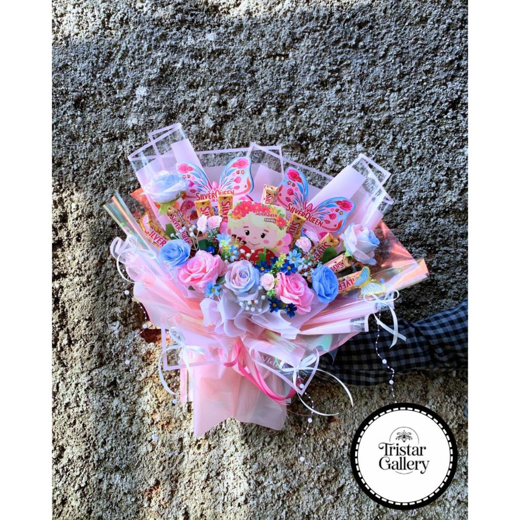 Buket Valentine/Valentine/buket coklat/ Buket valentine/ buket artificial/ buket valentine kupu