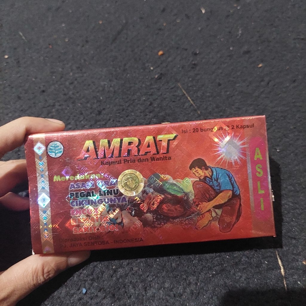 kapsul ANRAT BOX isi 20 sachet hologram birue