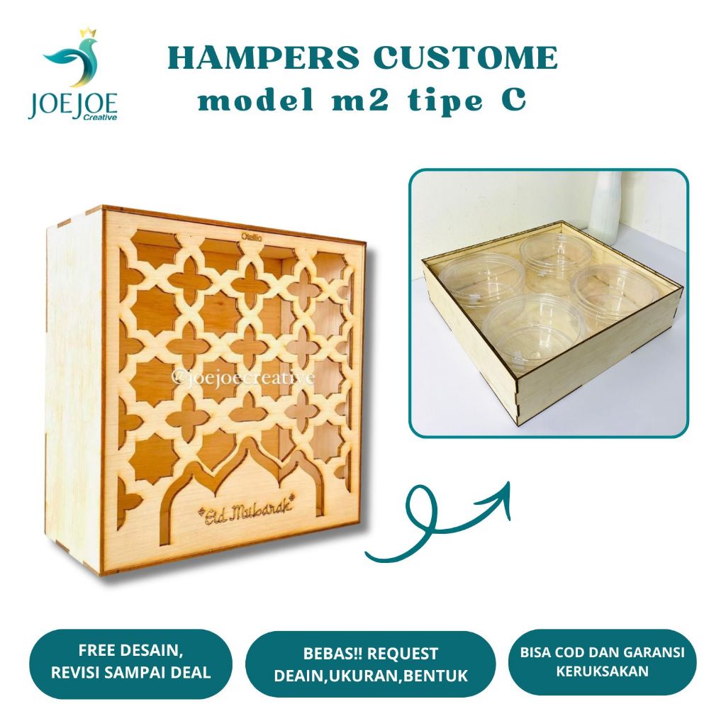 BOX HAMPERS LEBARAN | HAMPERS LEBARAN MURAH | HAMPERS IDUL FITRI SIAP KIRIM | BOX PARCEL PREMIUM COC