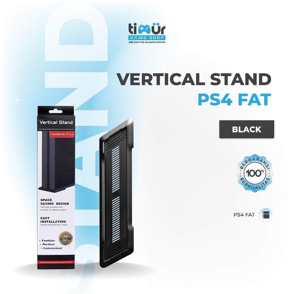 Vertical Vertikal Magic Stand Berdiri Dudukan Mesin PS4 Fat