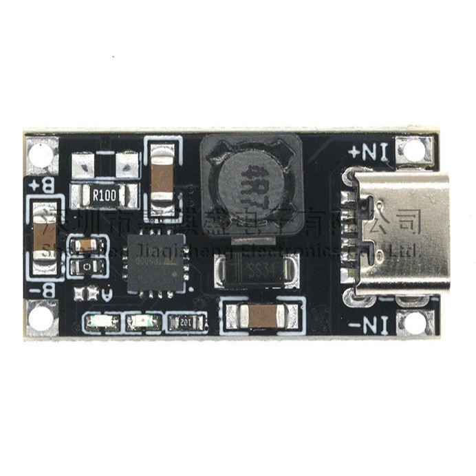 Modul Charger TP5000 Lifepo4 & Lithium 3.6V/4.2V USB Type-C Charger Baterai Lifepo4 & Lithium