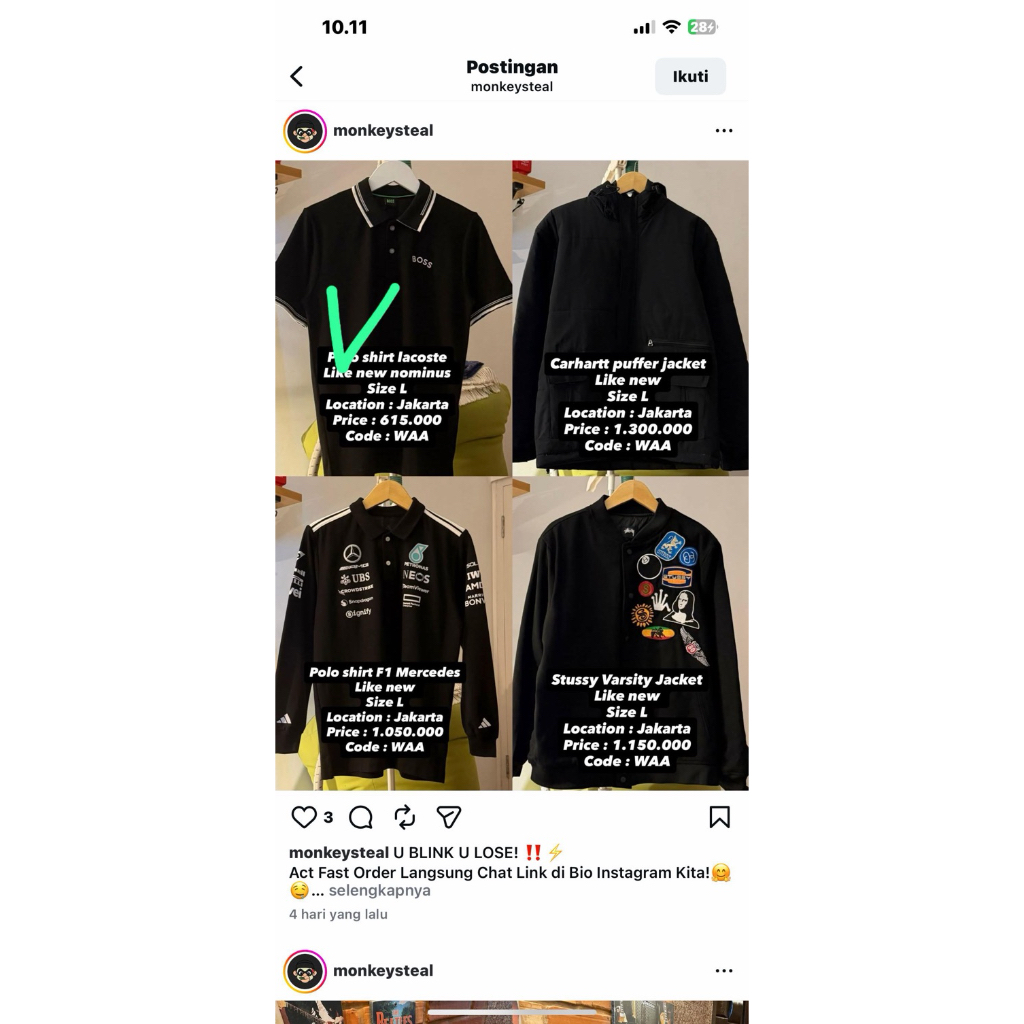 lacoste polo shirt black bekas