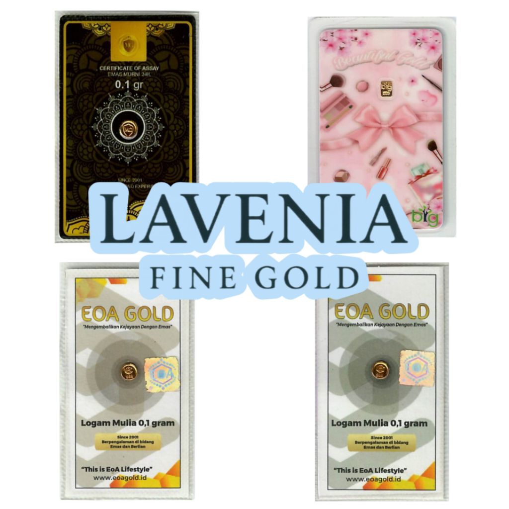 Emas 0,1 Gram Terlaminasi – Segel Utuh & Mulus