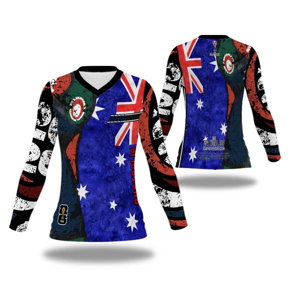 Jersey Pildun 2026 Kaos Wanita Lengan Panjang / Jersey Sepak Bola Piala Dunia 2026 Fullprint