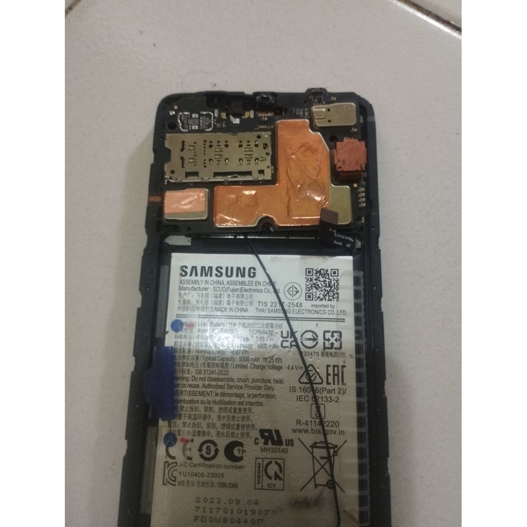 mesin/partbSamsung a05 hidup minus