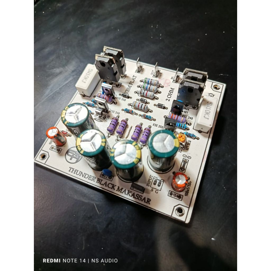 Driver TBM FLAT 2ohm Low Mid High