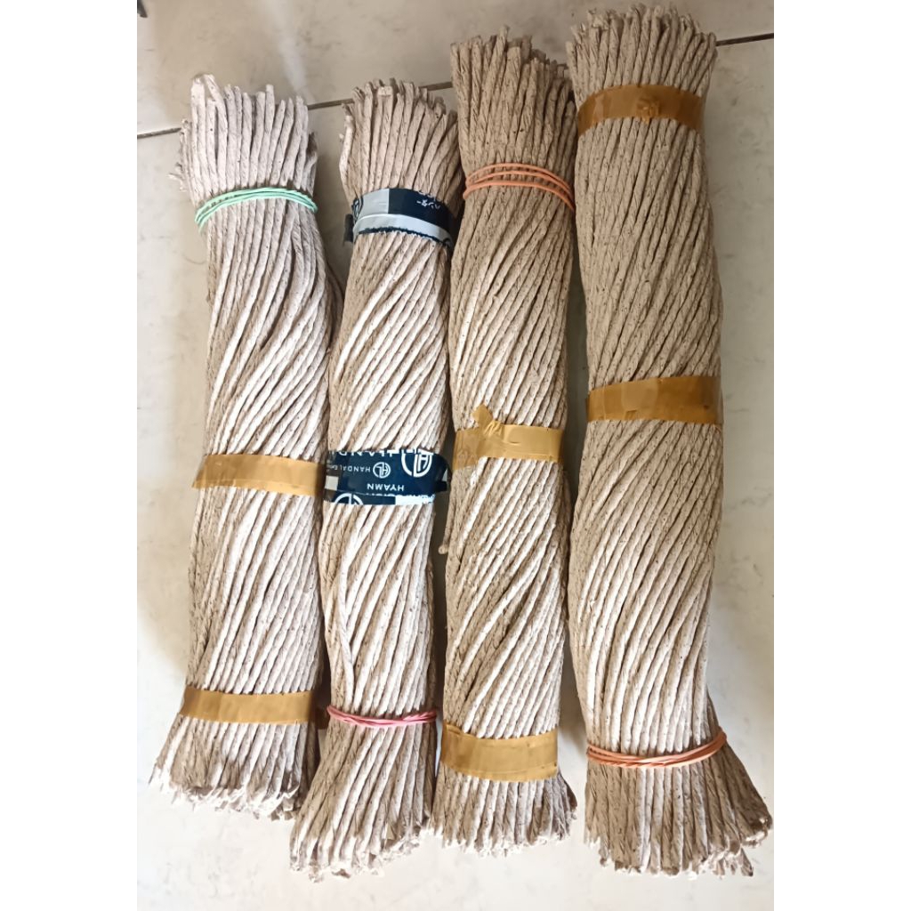 Tali kertas ukuran 3mm 35 cm / Tali paper bag / Tali kertas