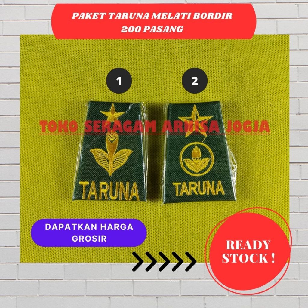 Taruna Melati Bordir 1 & 2 - 200 pasang