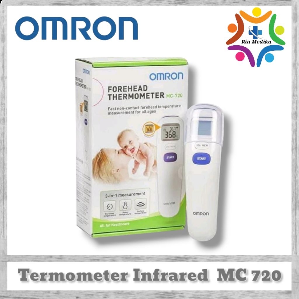 Thermometer Omron Dahi MC-720  Thermometer Infrared Omron