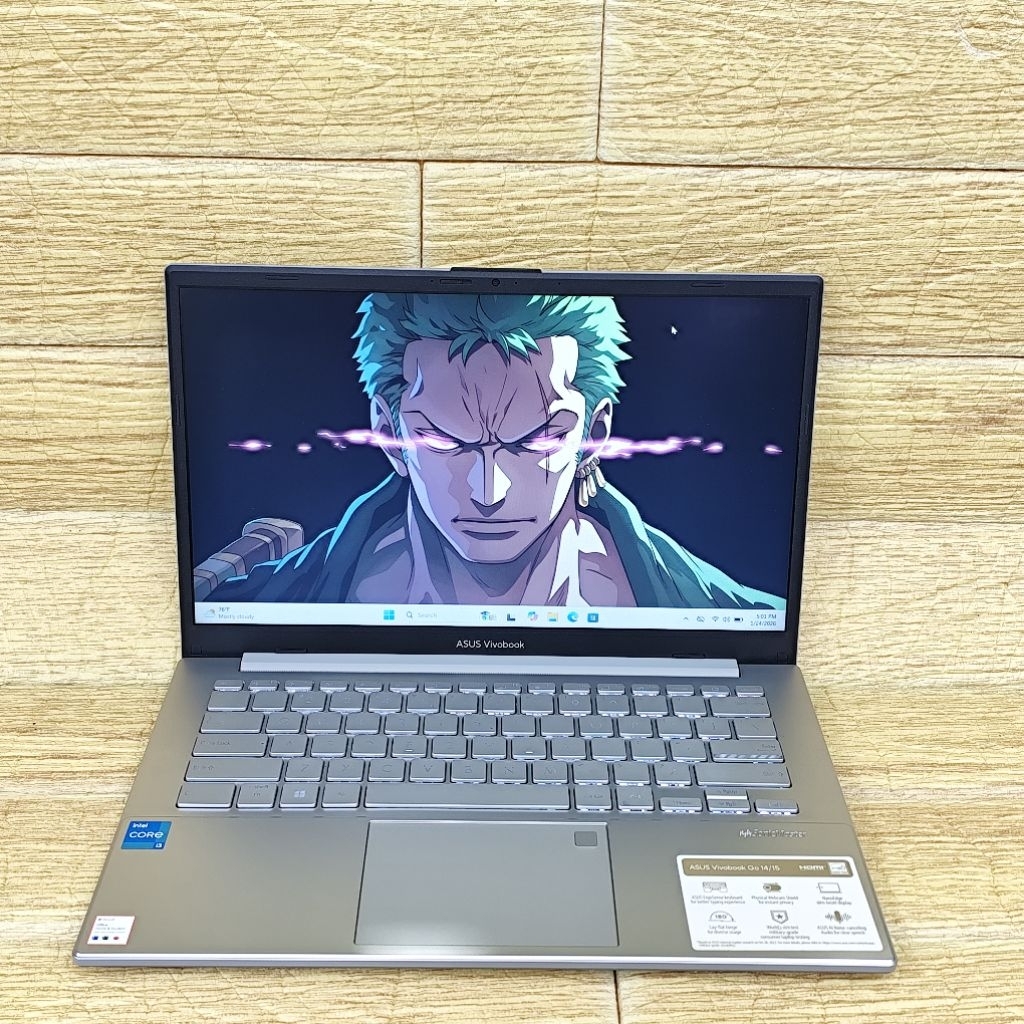 Laptop 2nd ASUS VivoBook Go 14 E1404GA Core I3-N305 Ram 8GB SSD 256GB FHD IPS