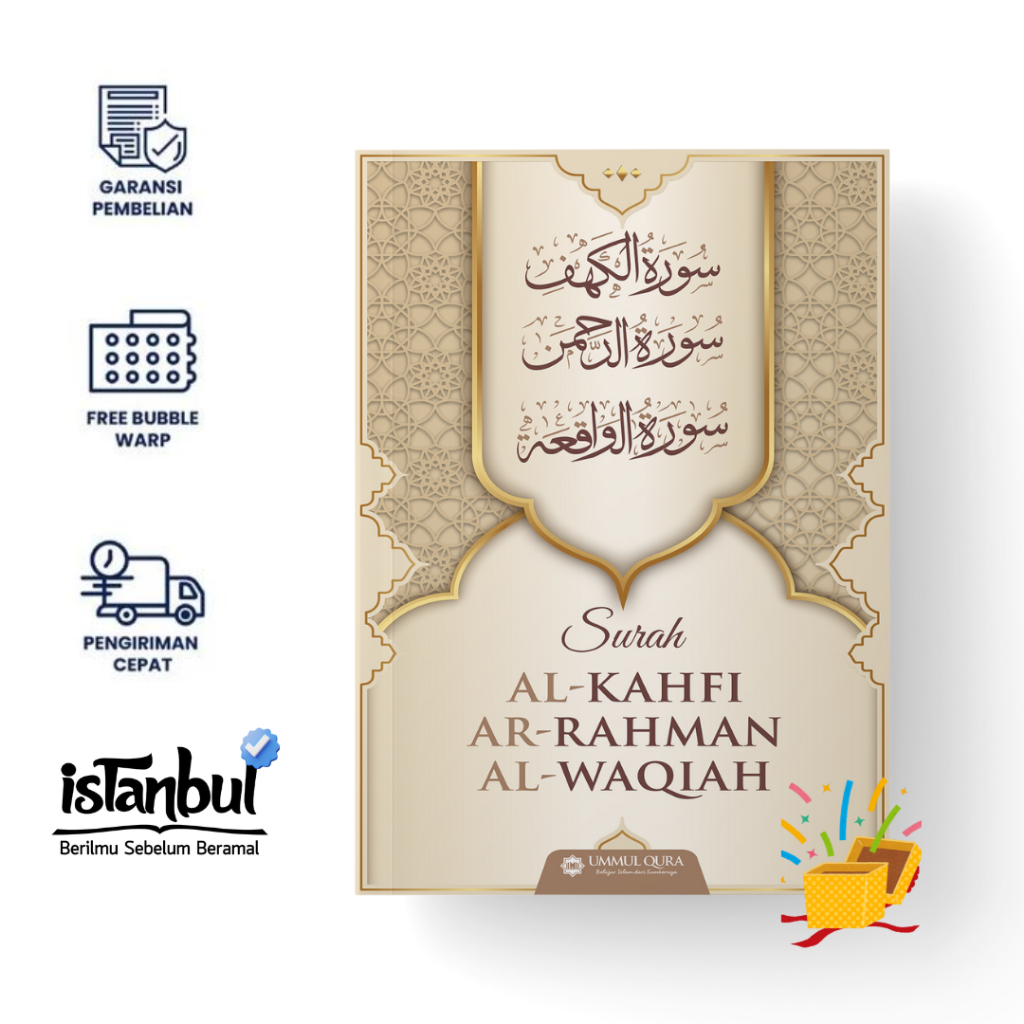 Buku 3 Surat Pilihan: Al-Kahfi, Ar-Rahman, dan Al-Waqiah