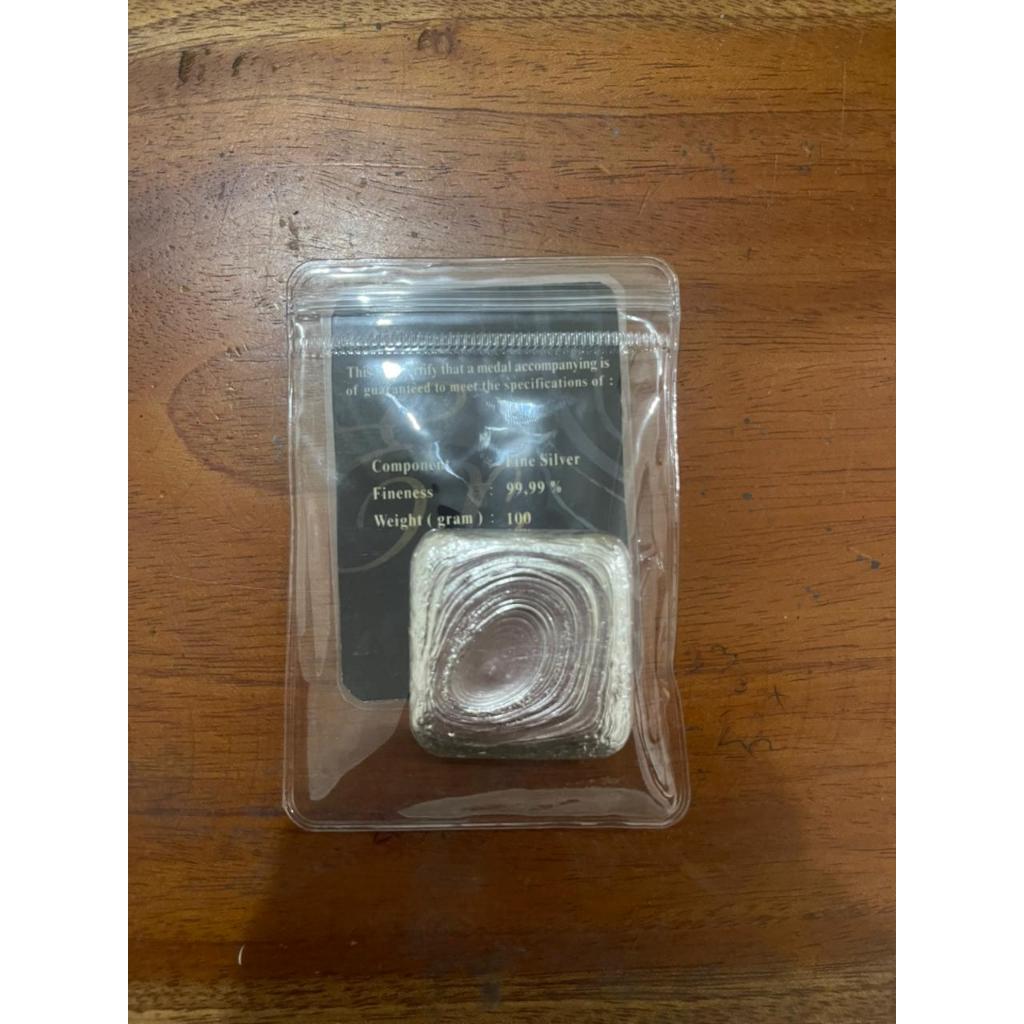PERAK ASLI 100 GRAM 99%