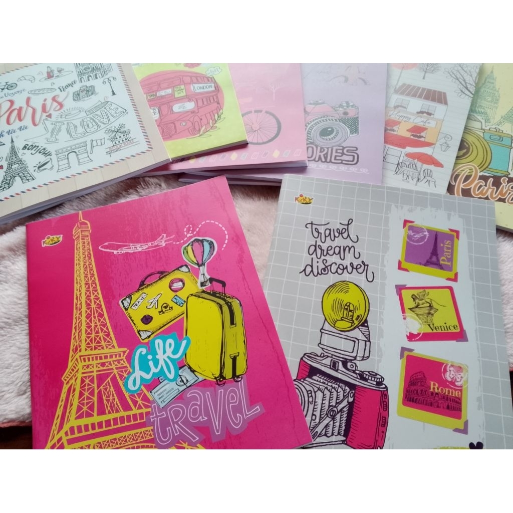 Buku Tulis Kiky Berwarna 38lembar