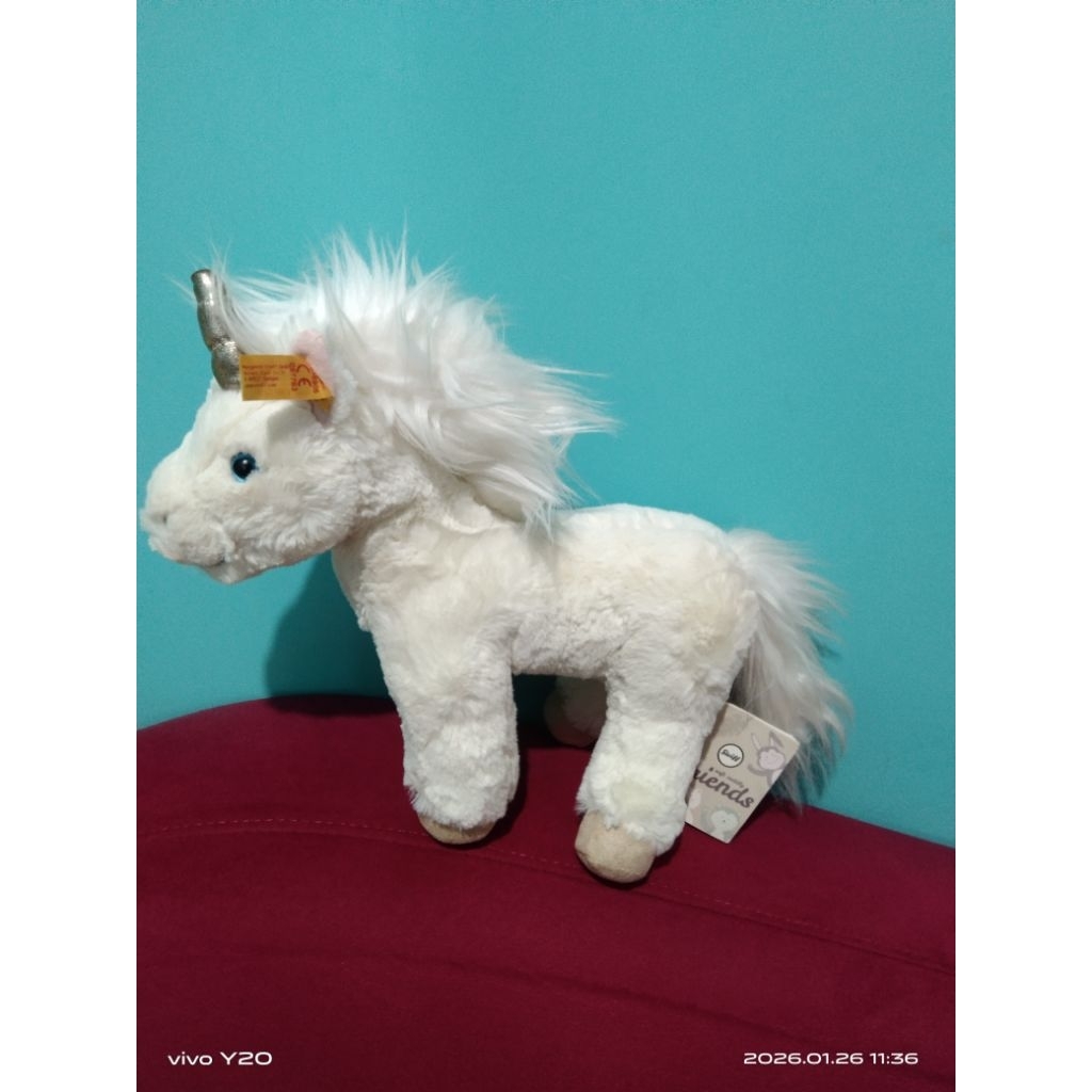 Kuda Unicorn Steiff Vintage