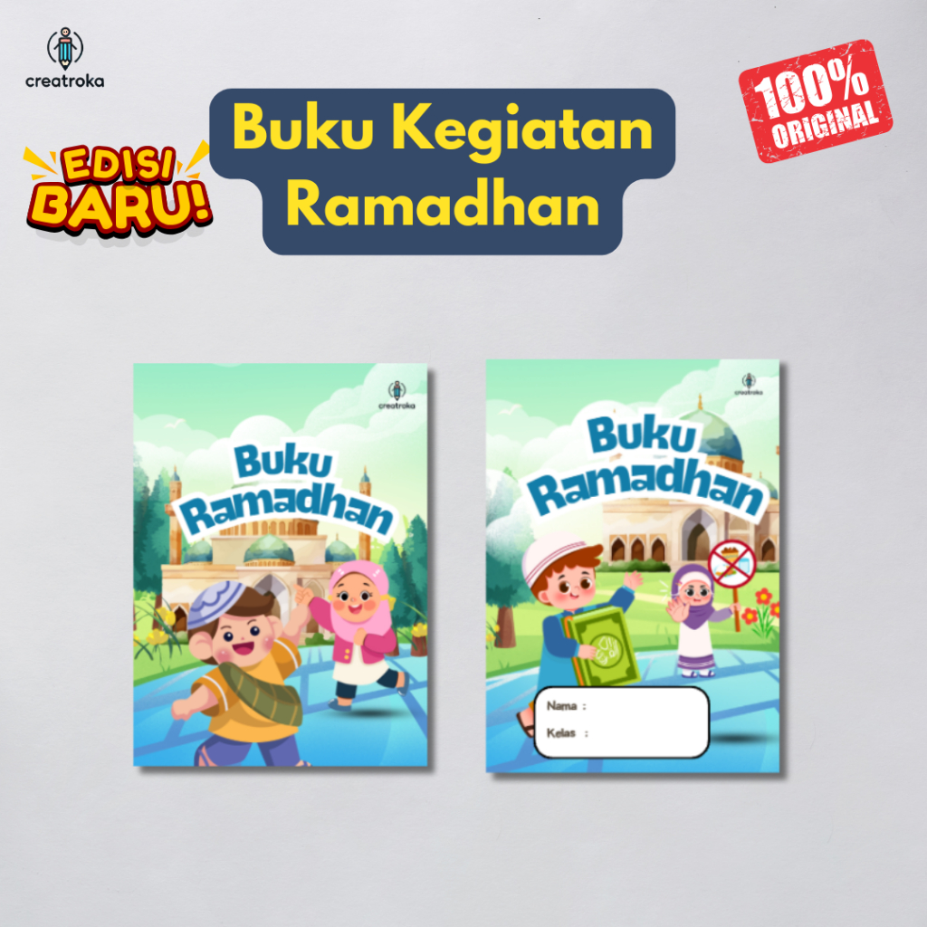 Buku Kegiatan Ramadhan Anak TK dan SD Creatroka