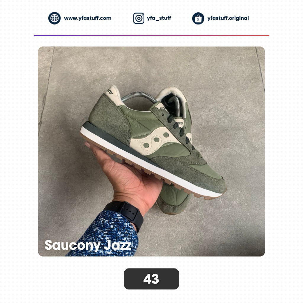 Saucony Jazz Green - 43 Original
