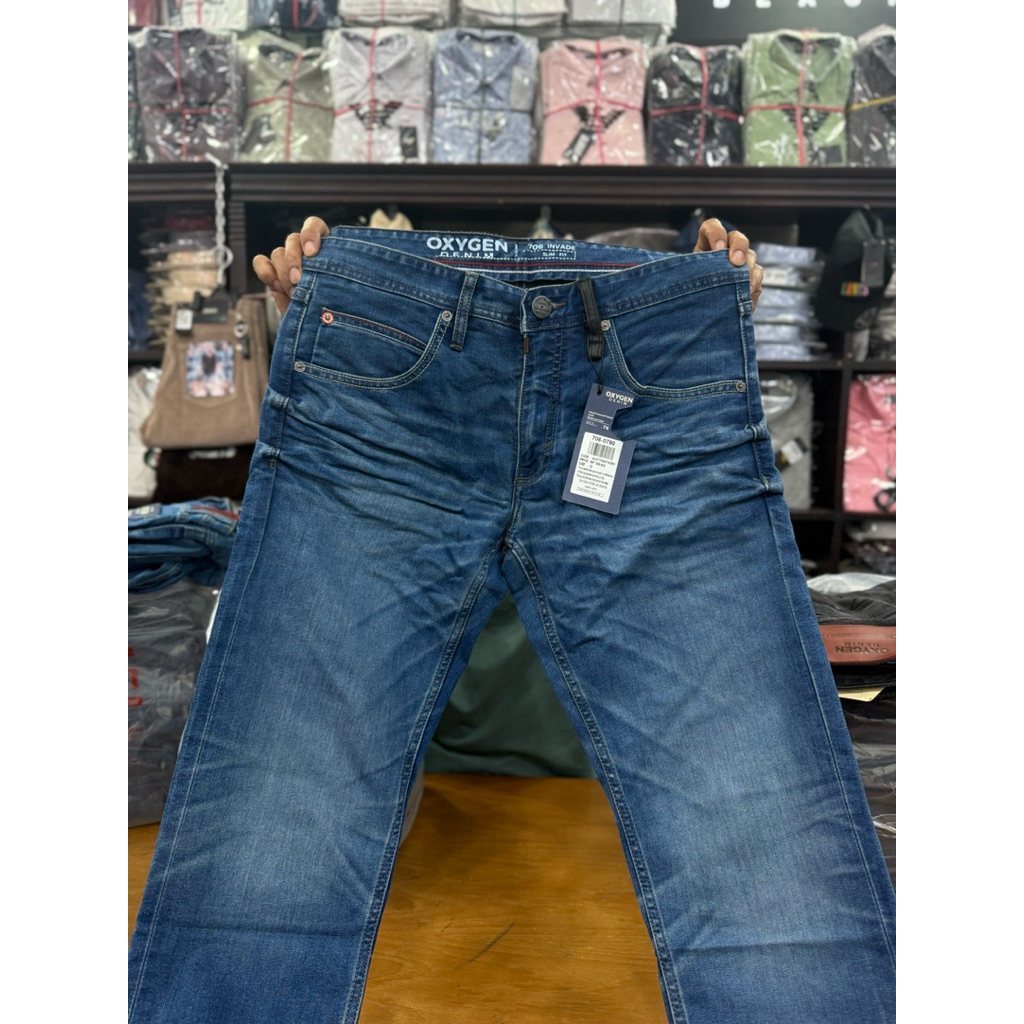 706-2902 | Celana OXYGEN Denim Jeans Original | Jeans | Celana Pria