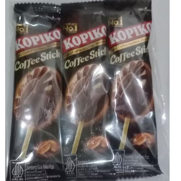 PERMEN KOPIKO STICK/COFFEE CANDY STICK (3STIK)