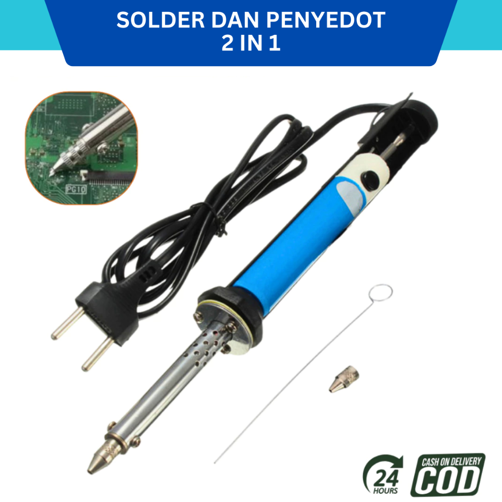 Penyedot Timah Elektrik 30W Solder sedot timah Alat Sedot Timah Elektrik 30W