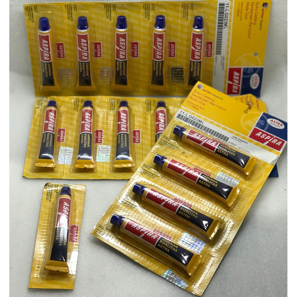 Lem Gasket Mesin ASPIRA - Tahan Panas, Anti Bocor, Berkualitas Tinggi