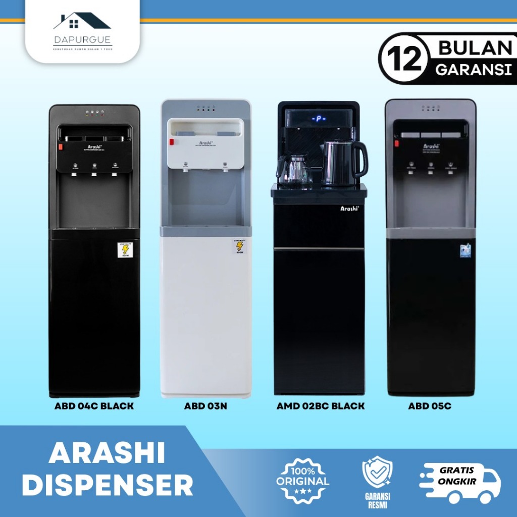 ARASHI Dispenser Galon Bawah Praktis dan Multifungsi
