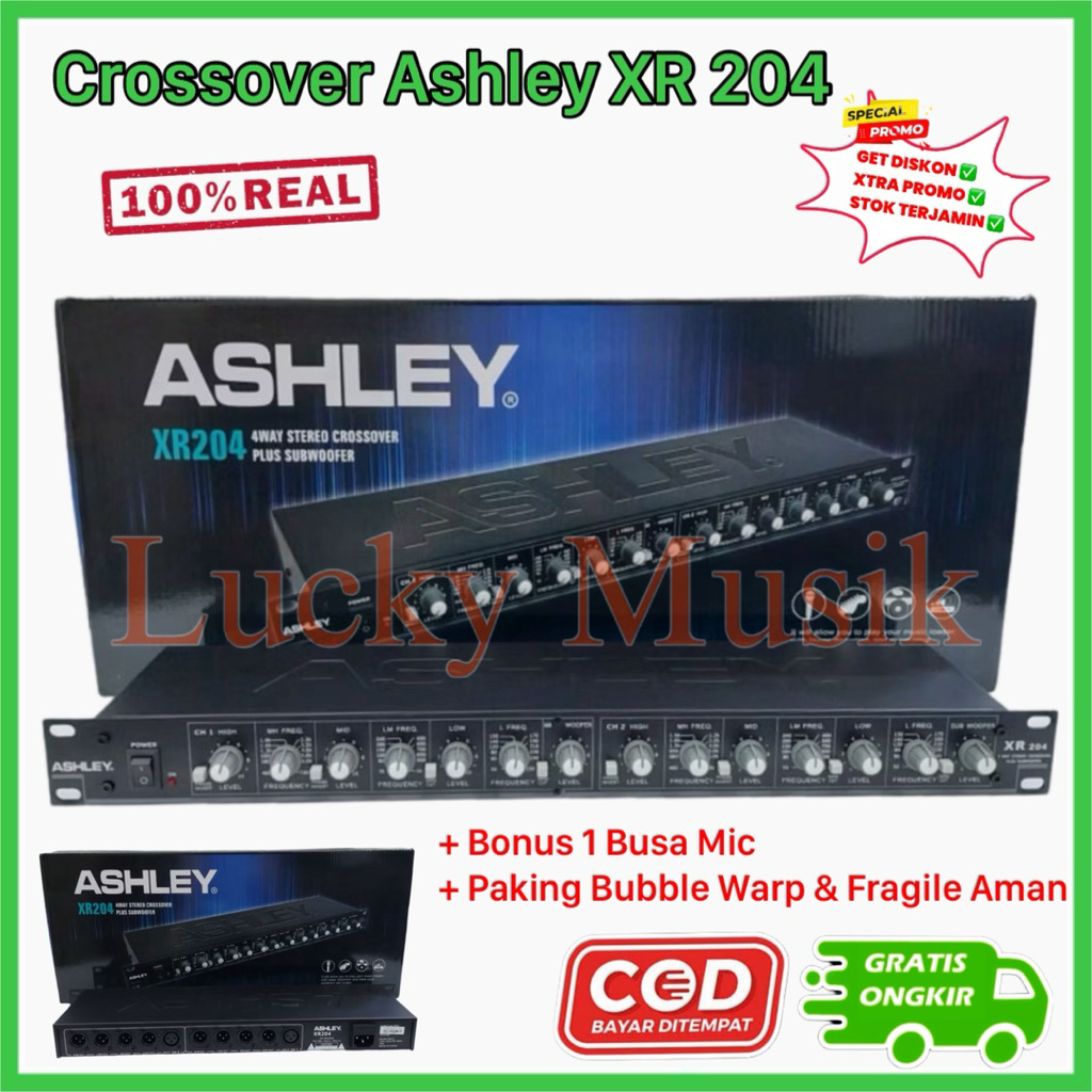 Crossover Ashley Xr 204 original ashley XR204 4way setreo crossover xr 204 original xr204 4 way