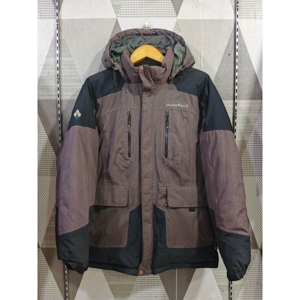 Jaket Montbell Logan Down Parka Hooded Jacket | Winter | Gropcore