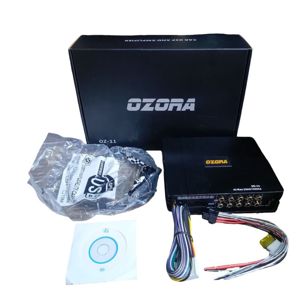 DSP Mobil Ozora OZ-11/ Processor Hi-Res 24bit/192kHz Car DSP & Amplifier