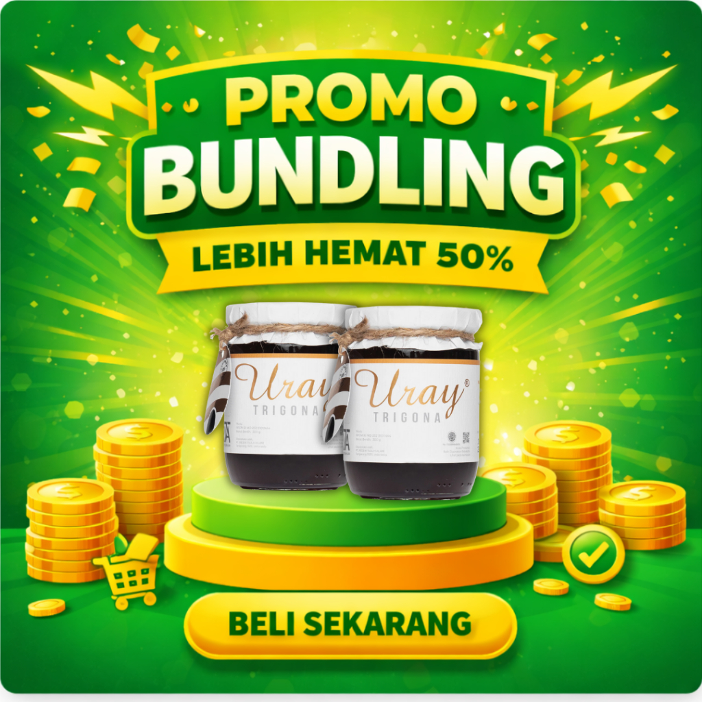 PROMO Bundling Madu Uray Natural Honey Trigona - 100% Madu Asli 300g