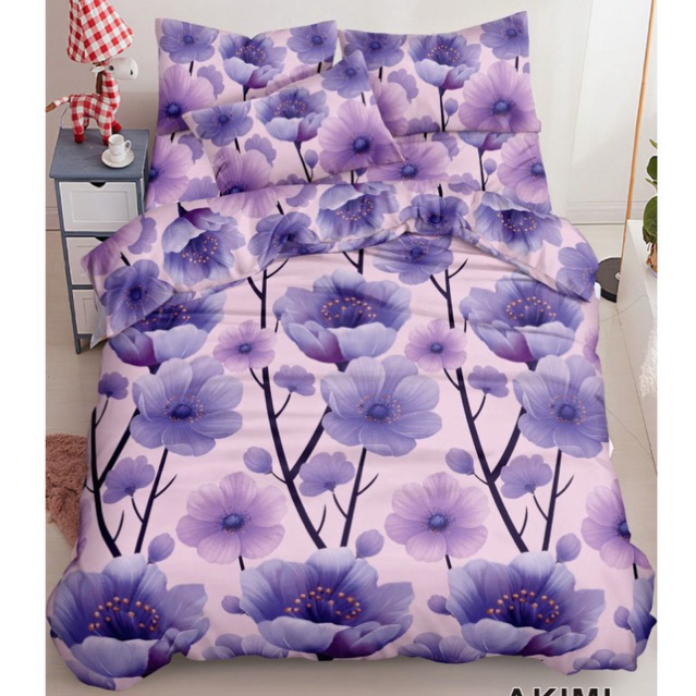 BISA COD SPREI AKIMI MINIMALIS MOTIF ESTETIK 180 sprai super King 200x200 lembut 160x200 ukuran 100 