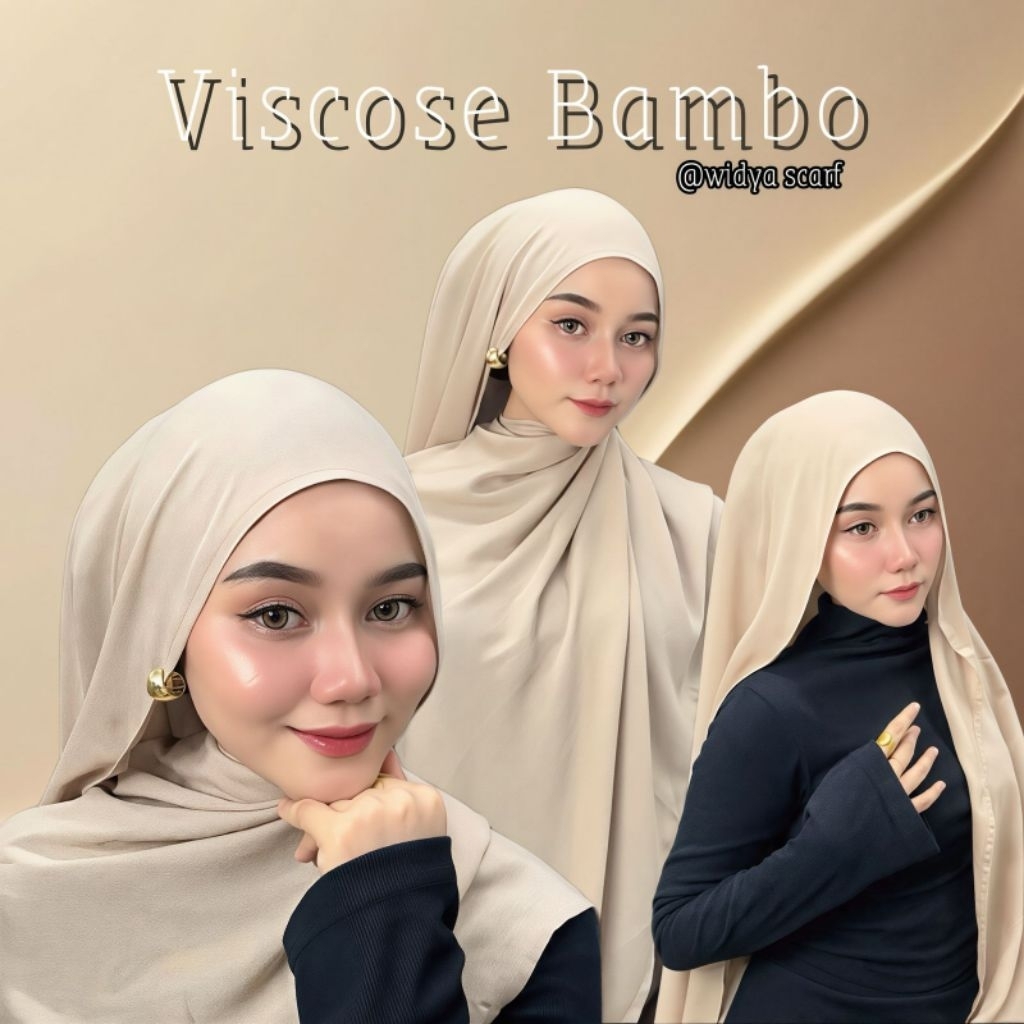 Pasmina Viscose Bamboo/Pasmina Viscose Modal Premium