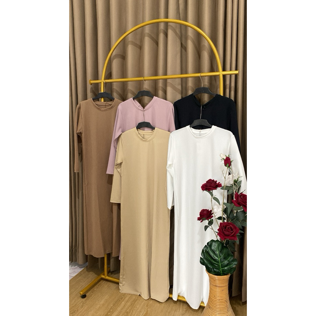Inner Dress Lengan Panjang