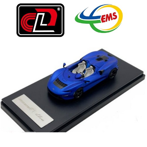 LCD64022-MBU - LCD MODELS 1/64 Mclaren Elva MATTE BLUE