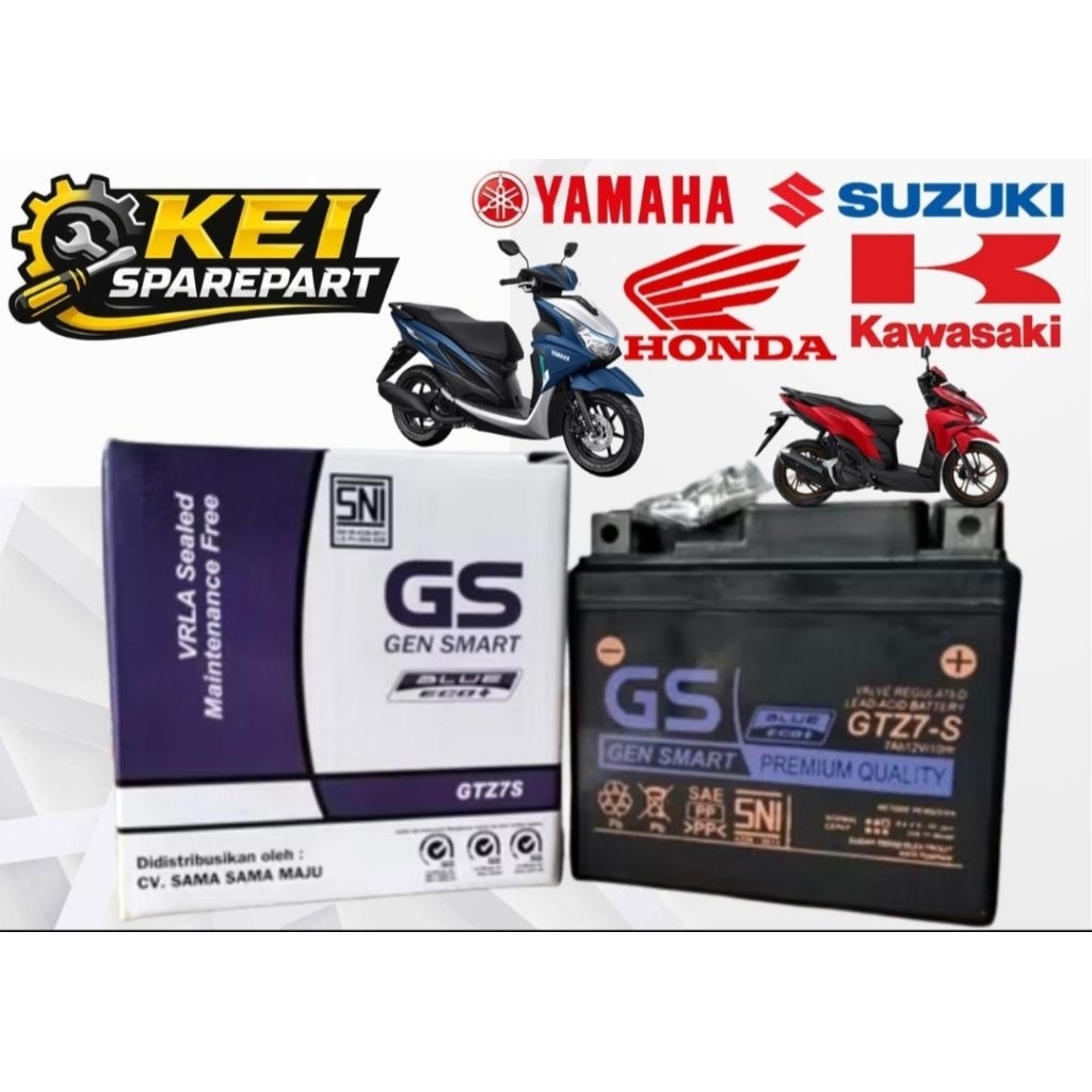 Aki Motor GS GEN SMART MF GTZ7S
