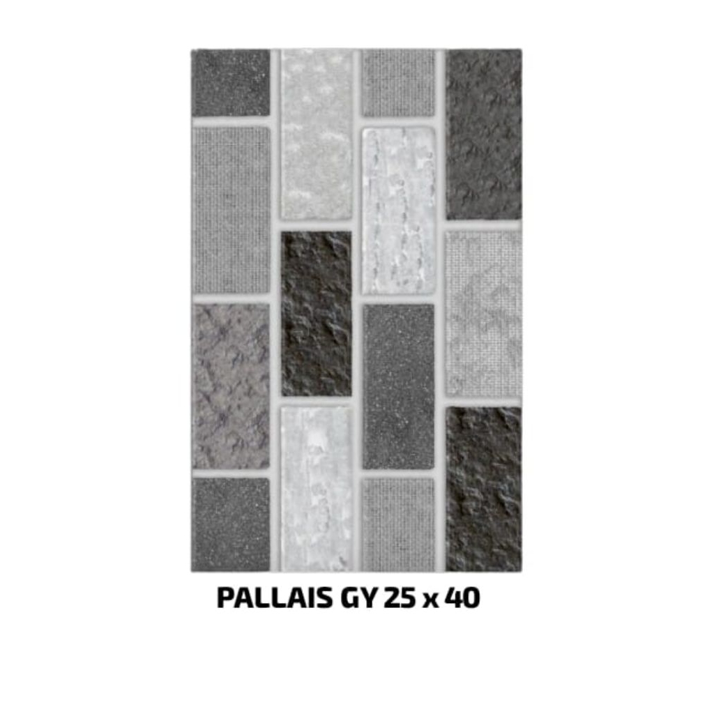 Keramik Dinding Kasar 25x40 UNO Pallais GY
