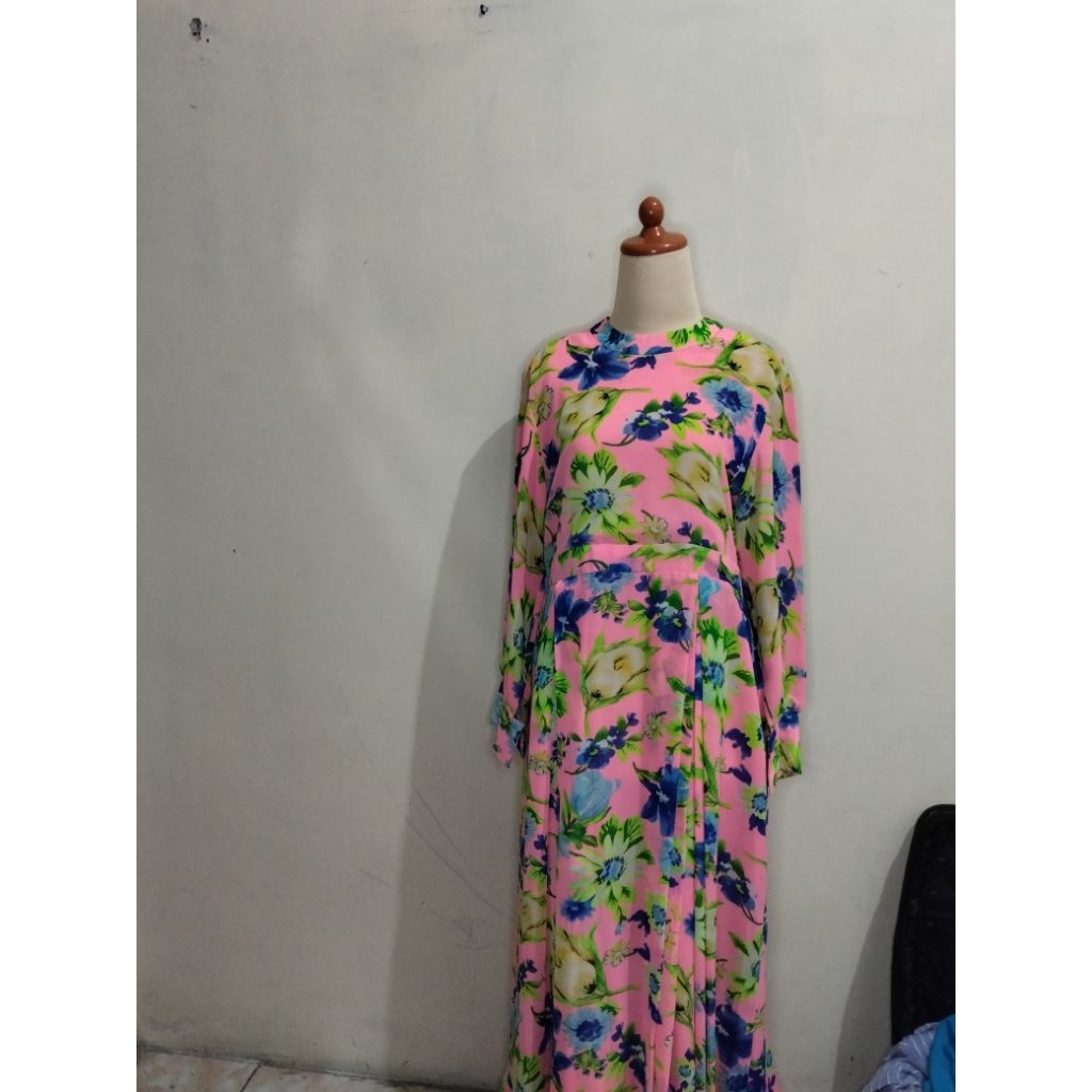 Gami+jilbab syari bahan ceruti