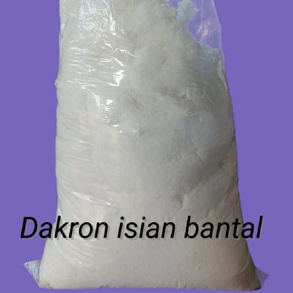 Dakron Silikon 1kg - Lembut, Anti Alergi