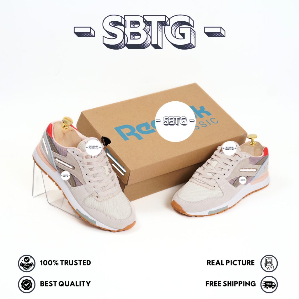 SBTG - Sneakers Reebok GL6000 Series Wanita Made In Vietnam 100% BNIB