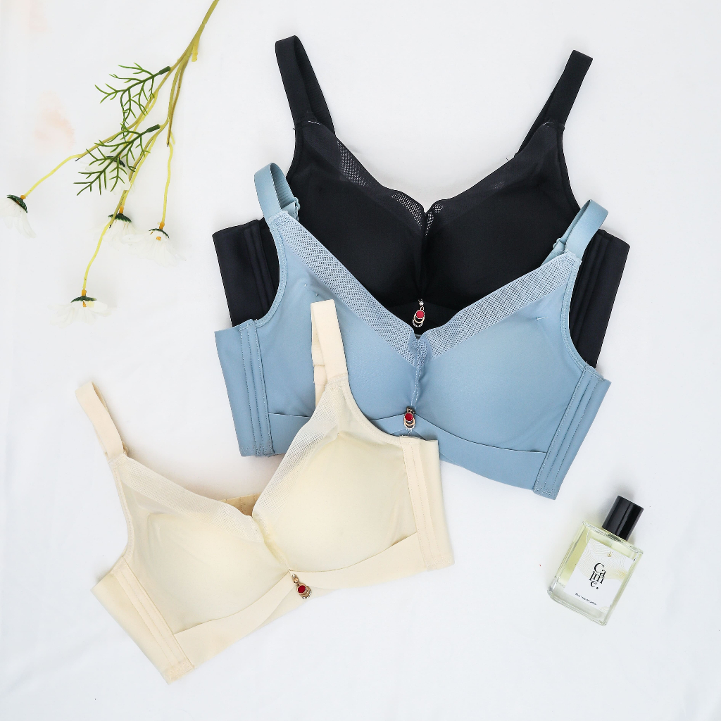 Imelda Bra by Fiori // Push up bra // Bra tanpa kawat // Bra fiori wireless tanpa kawat tanpa renda 