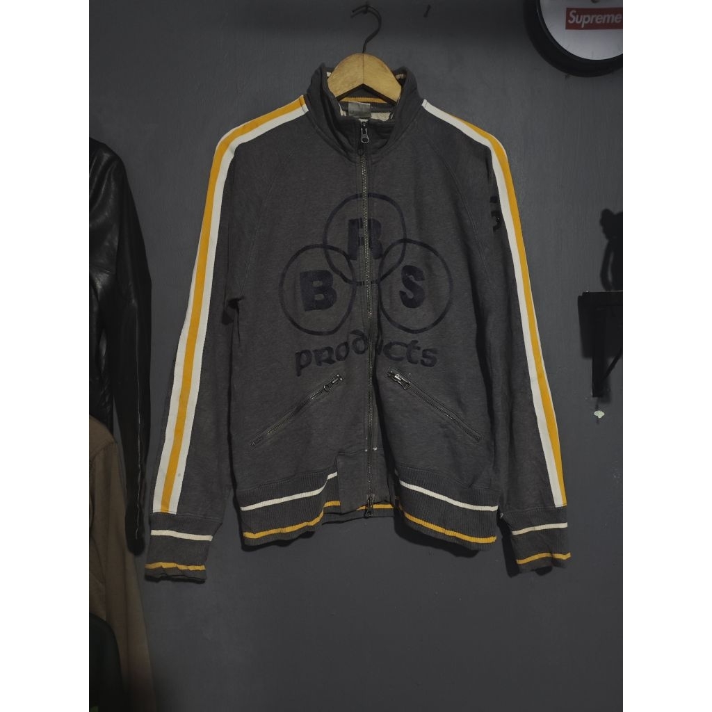 Sweat Track Jacket Nike BRS Ripped Vintage 80s